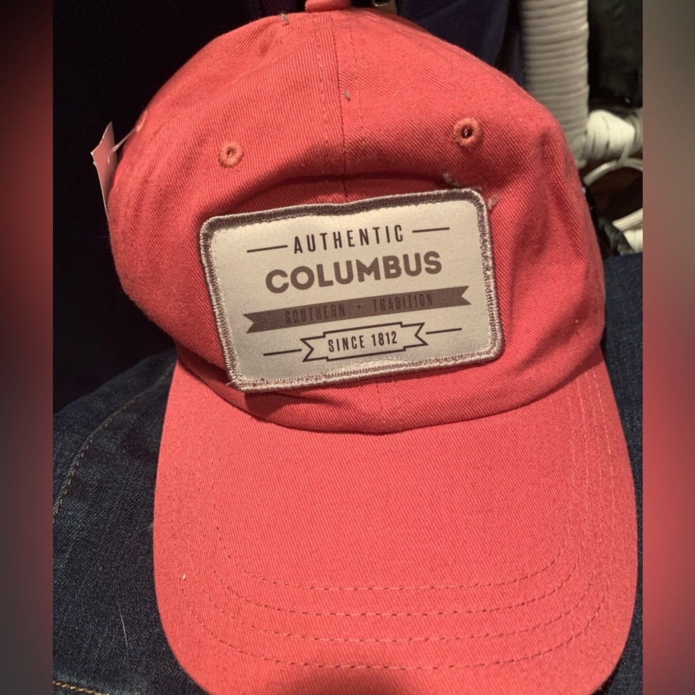 Columbus Red Hat with Tag